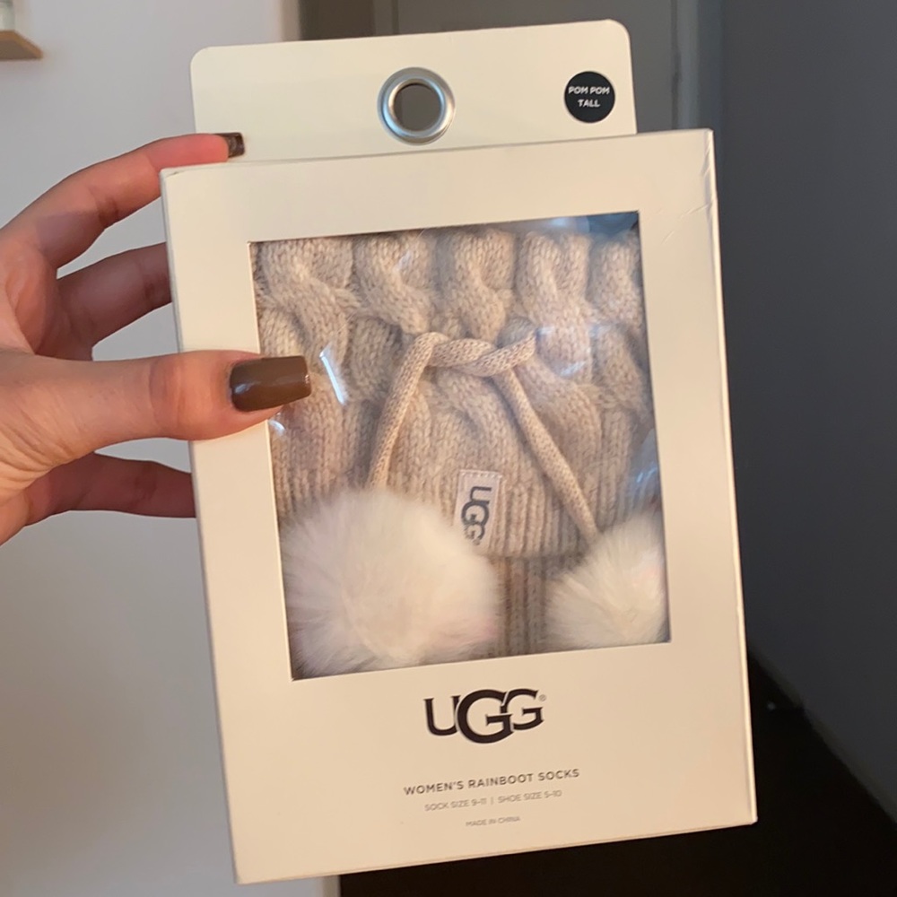 Ugg Stockings! Rain Boot Ugg Socks! NEVER USED/BRAND NEW